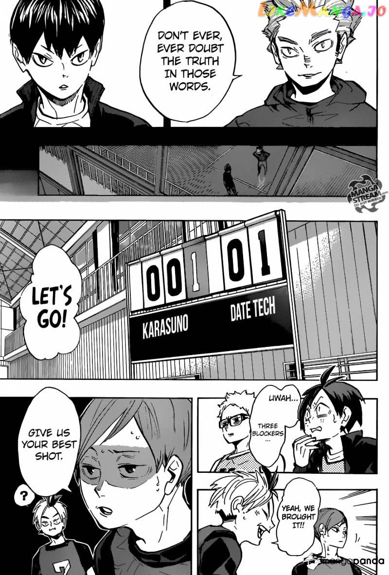 Haikyuu!!, Chapter 222 image 04